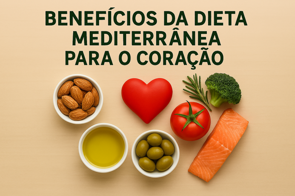 benefícios da dieta mediterrânea para o coração