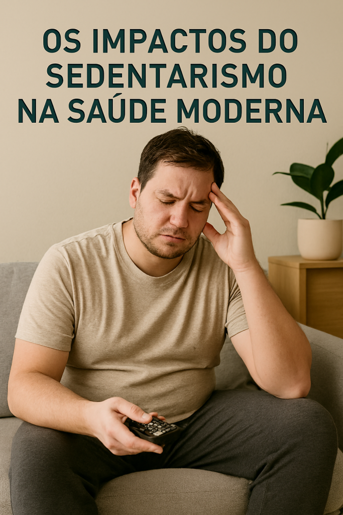 impactos do sedentarismo na saúde moderna