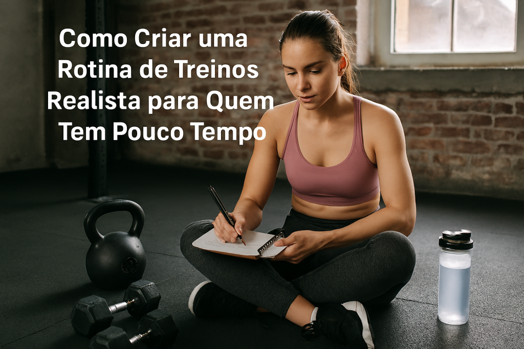 Como Criar uma Rotina de Treinos Realista para Quem Tem Pouco Tempo