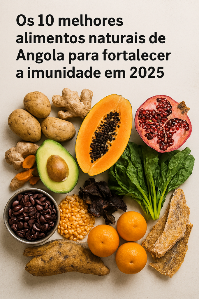 alimentos naturais de Angola para fortalecer a imunidade em 2025